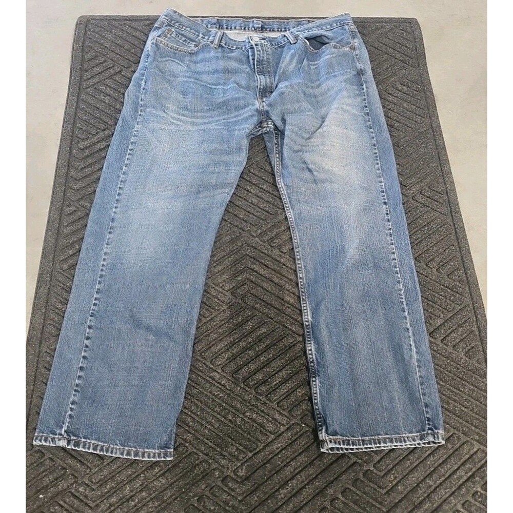 LEVIS 559 Jeans Mens 42x30 Relaxed Straight Denim Pant Cotton Fade Y2k